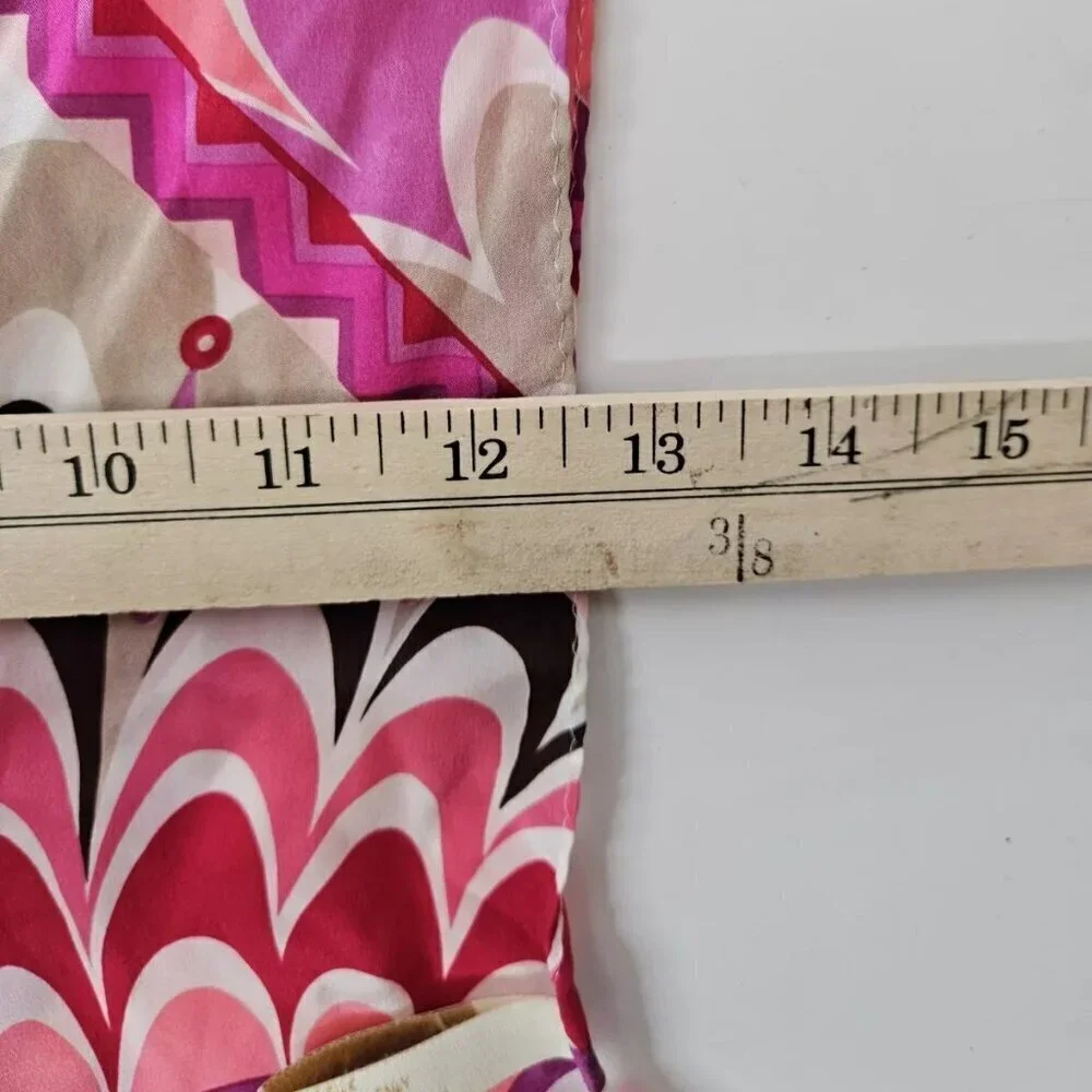 COLLECTION EIGHTEEN 100% SILK MULTICOLOR SCARF
